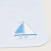 Juniors Ship Embroidered Detail Thermal Blanket - 76x102 cms-Receiving Blankets-thumbnail-1