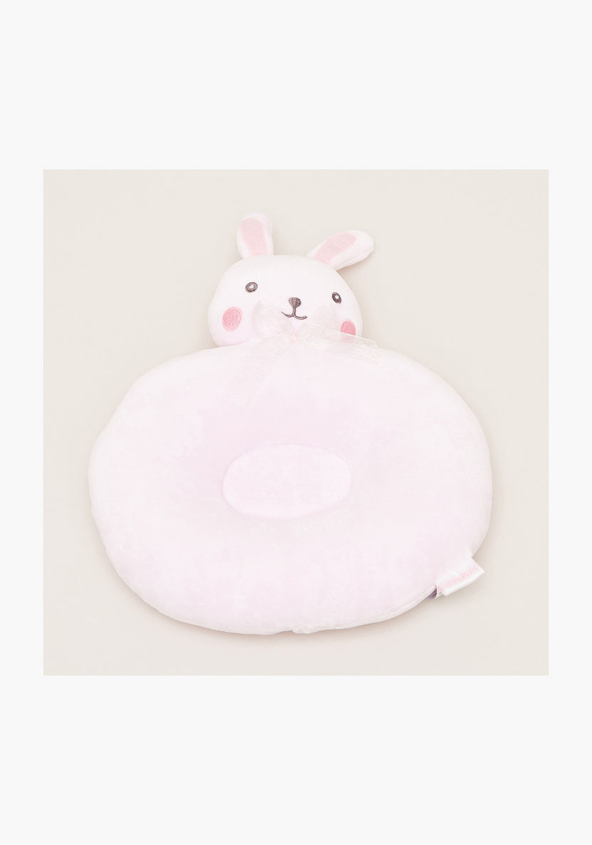Juniors Bunny Applique Detail Oval Pillow-Baby Bedding-image-1