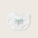 Juniors Fox Embroidery Bib with Press Button Closure-Bibs and Burp Cloths-thumbnail-0