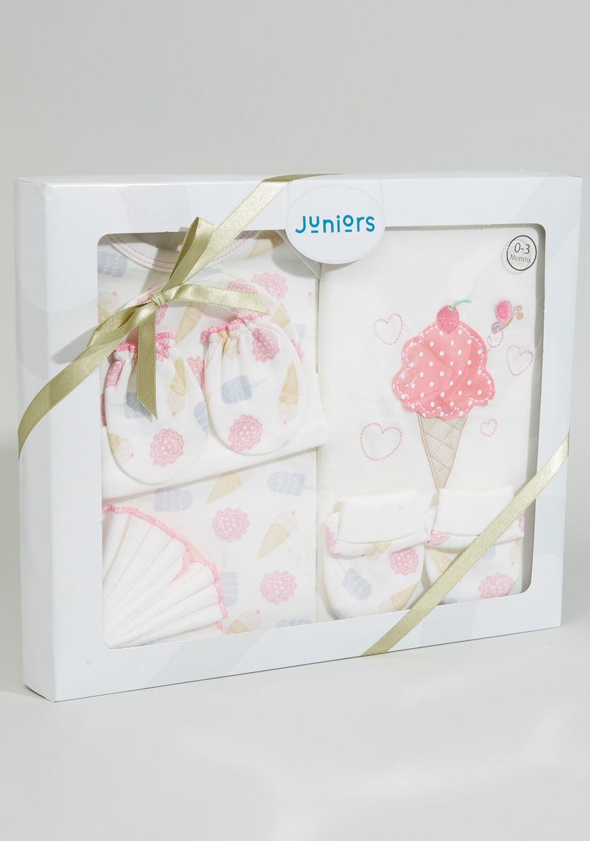 Juniors Printed 6-Piece Gift Set-Clothes Sets-image-0