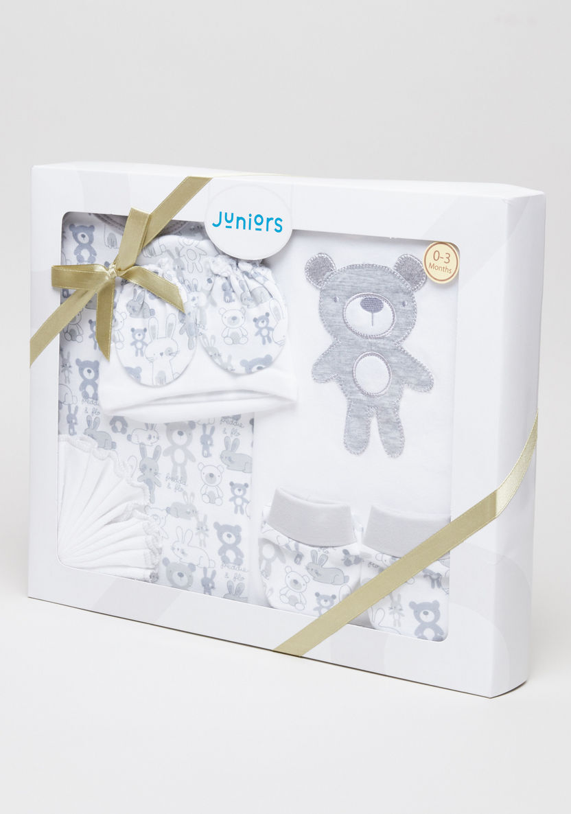 Juniors Printed 6-Piece Gift Set-Clothes Sets-image-6
