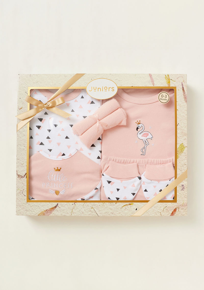 Juniors Printed 7-Piece Clothing Gift Set-Clothes Sets-image-0