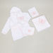Giggles Textured 4-Piece Bathrobe Set-Towels and Flannels-thumbnail-0