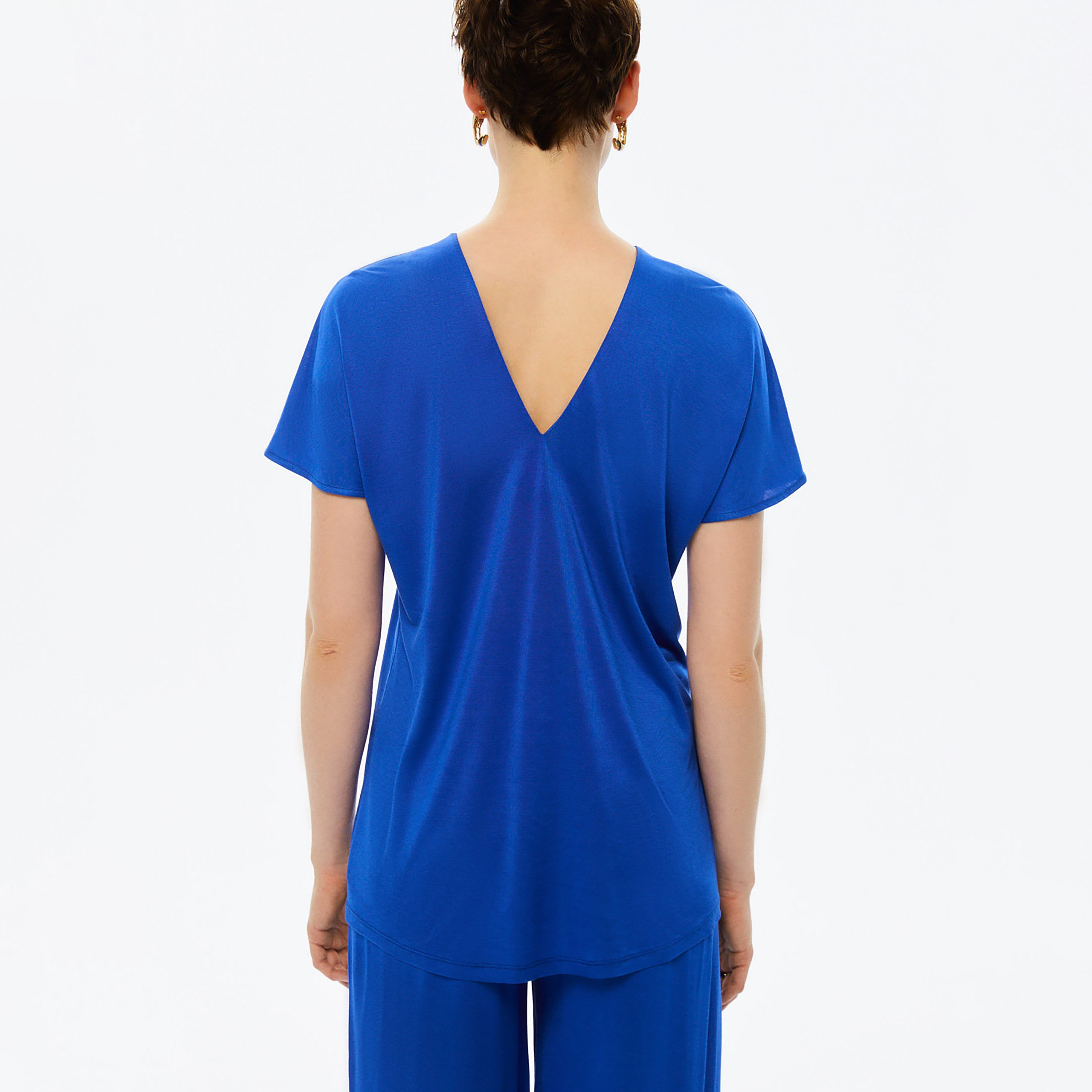 بلوزة نسائية زرقاء من نوكترن-women-clothing-shirtsandblouses-blouses-image-2