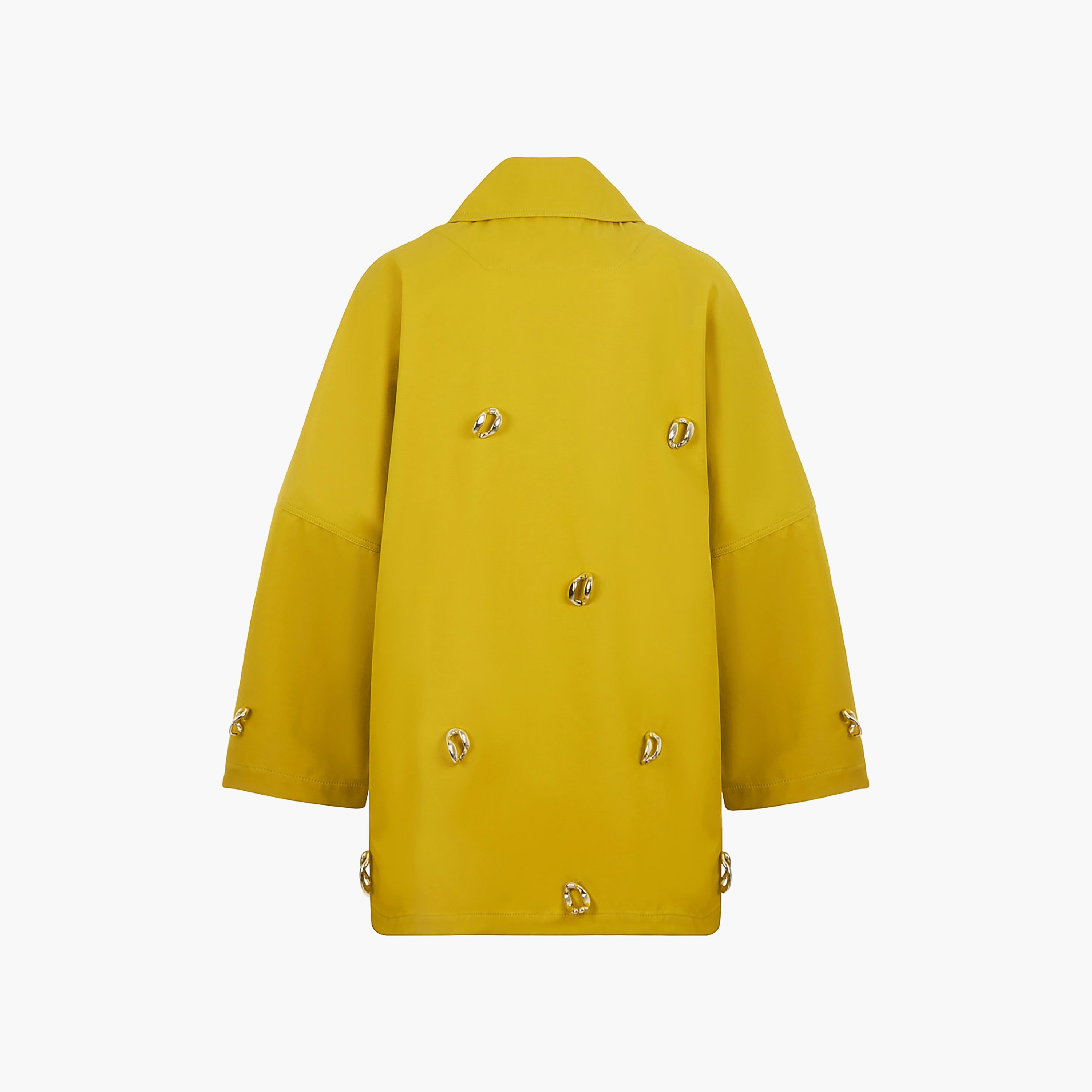 جاكيت نسائي طويل بياقة مزخرف بتفاصيل إكسسوار من نوكترن-women-winterwear-coatsandjackets-jackets-image-5