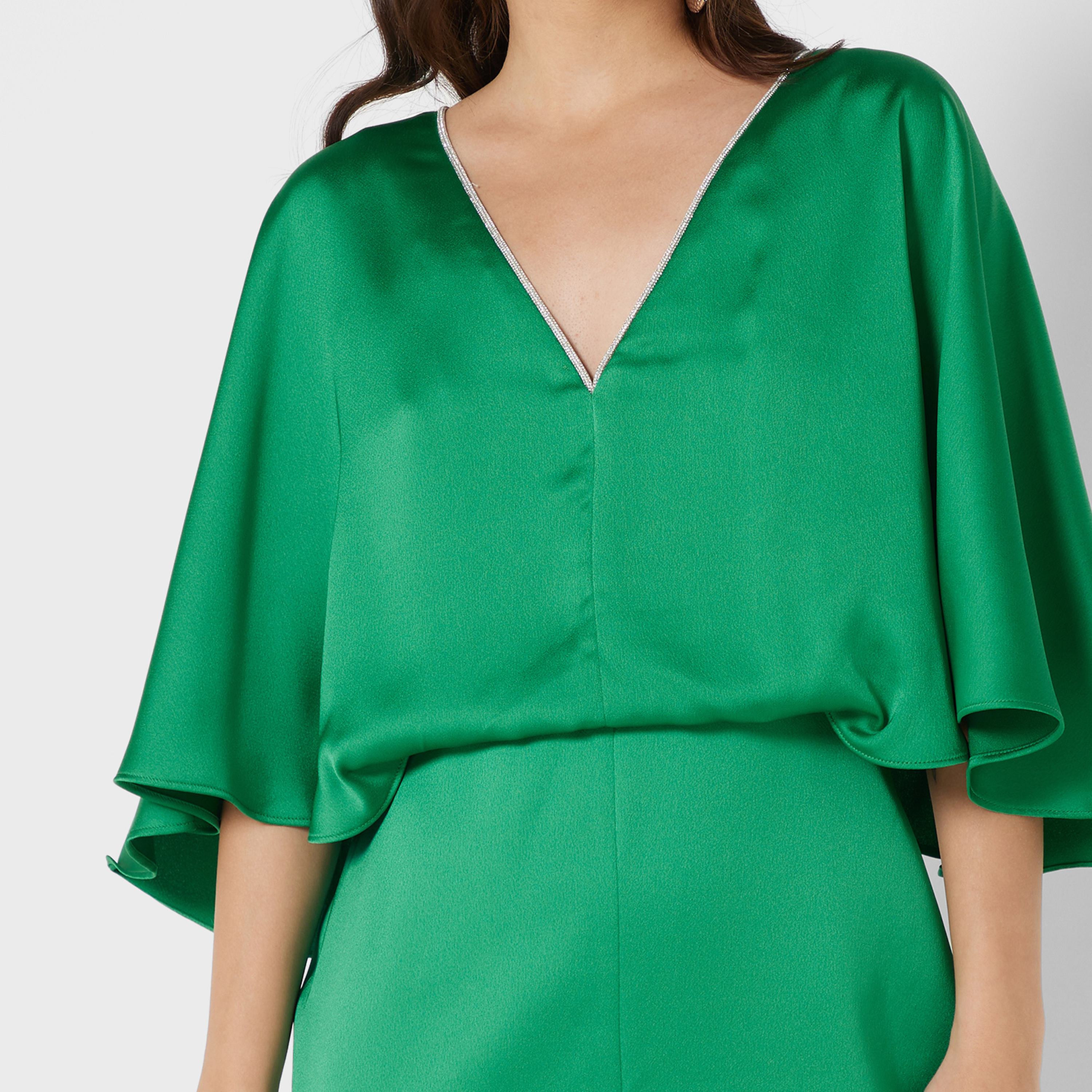 فستان ماكسي نسائي باللون الأخضر بأكمام واسعة من نوكتيرن-women-clothing-dresses-image-2