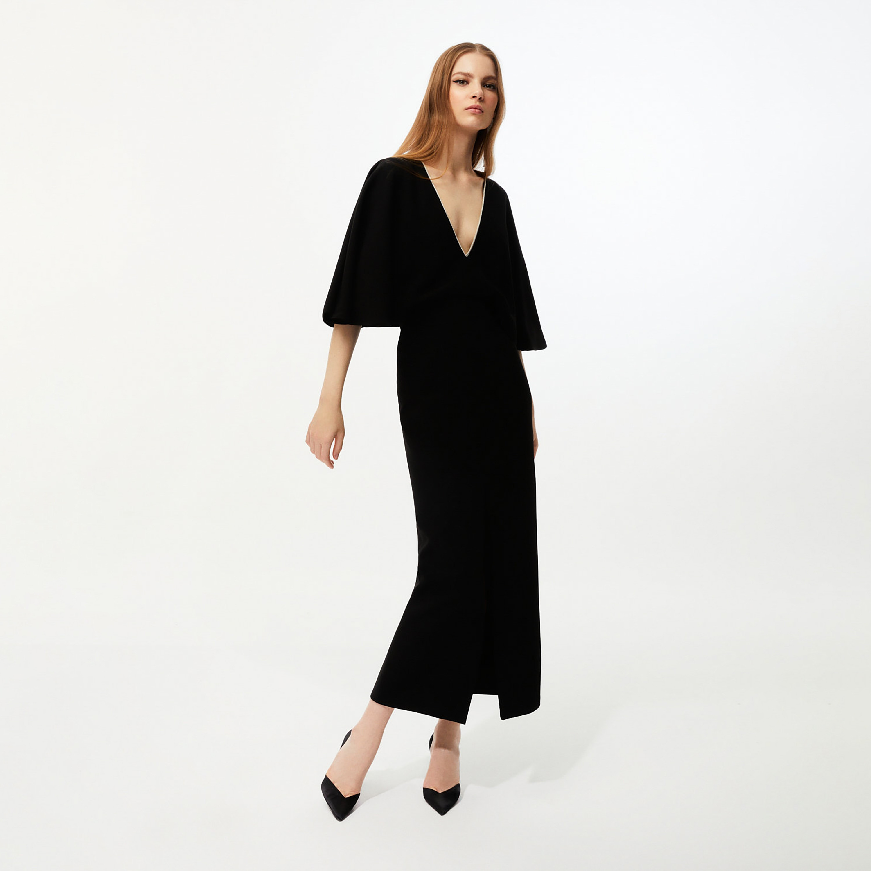 فستان ماكسي نسائي بفتحة وأكمام على شكل عباءة من نوكترن-women-clothing-dresses-image-13