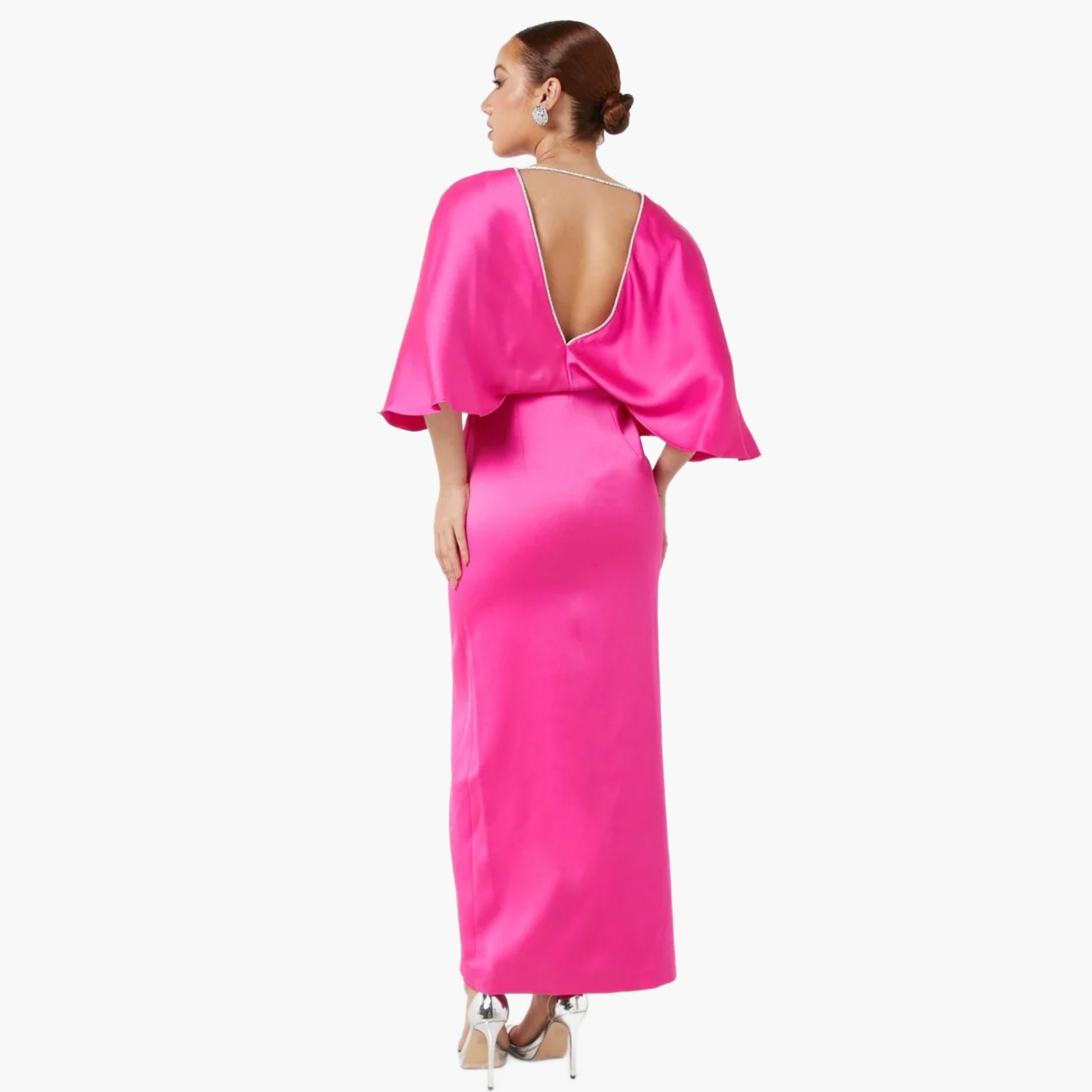 فستان ماكسي نسائي بفتحة وأكمام على شكل عباءة من نوكترن-women-clothing-dresses-image-3