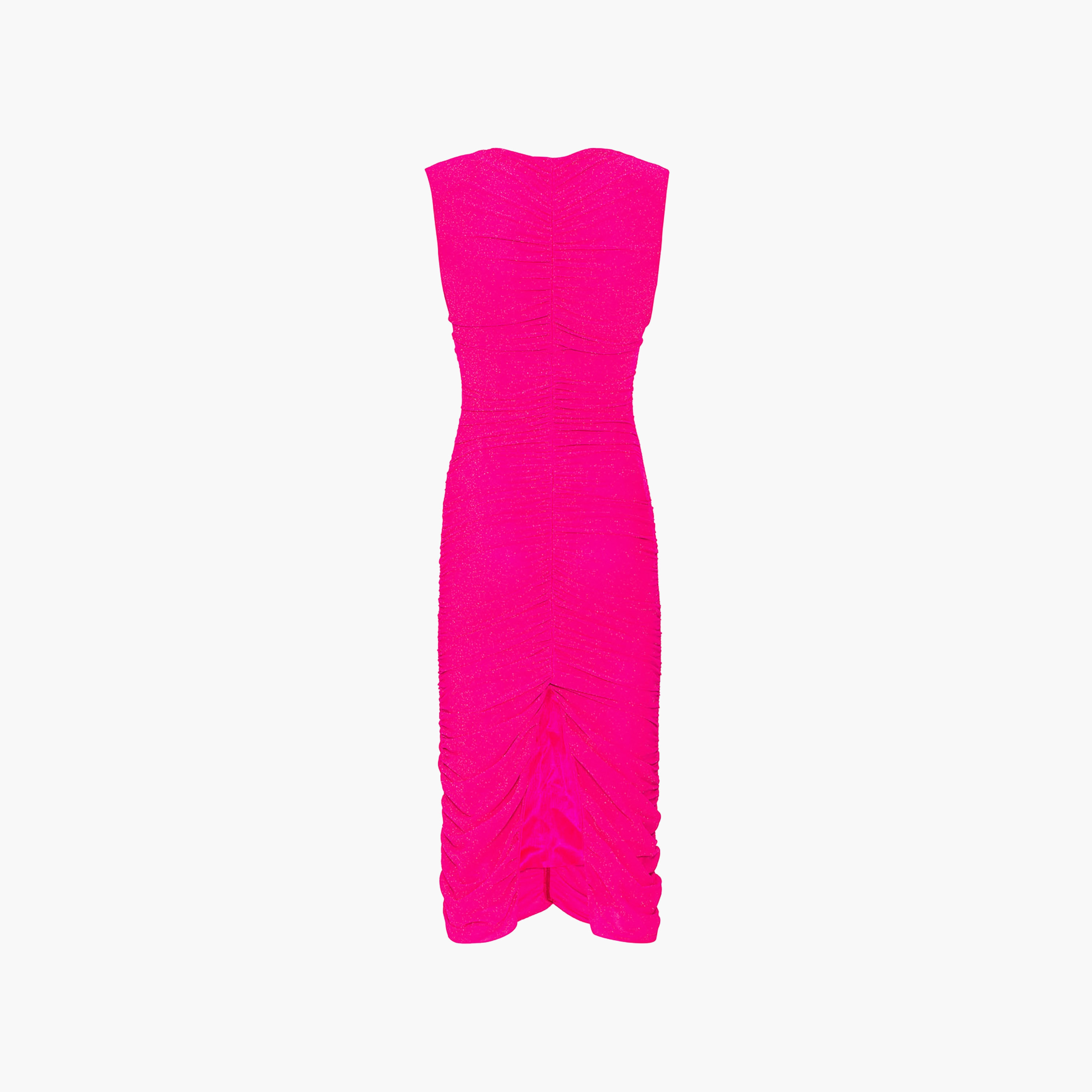 فستان ماكسي نسائي وردي ضيق ومكشكش من نوكترن-women-clothing-dresses-image-6