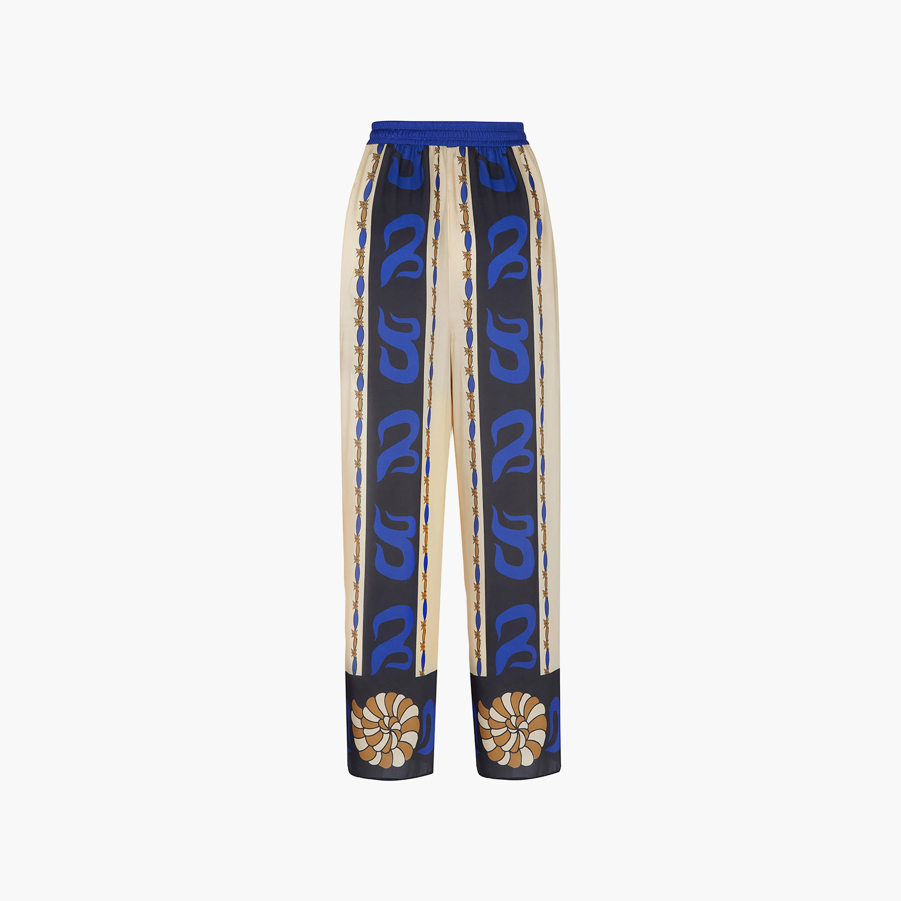 بنطلون نسائي متعدد الألوان واسع الساقين بأساور من نوكترن-women-clothing-bottoms-trousers-image-6