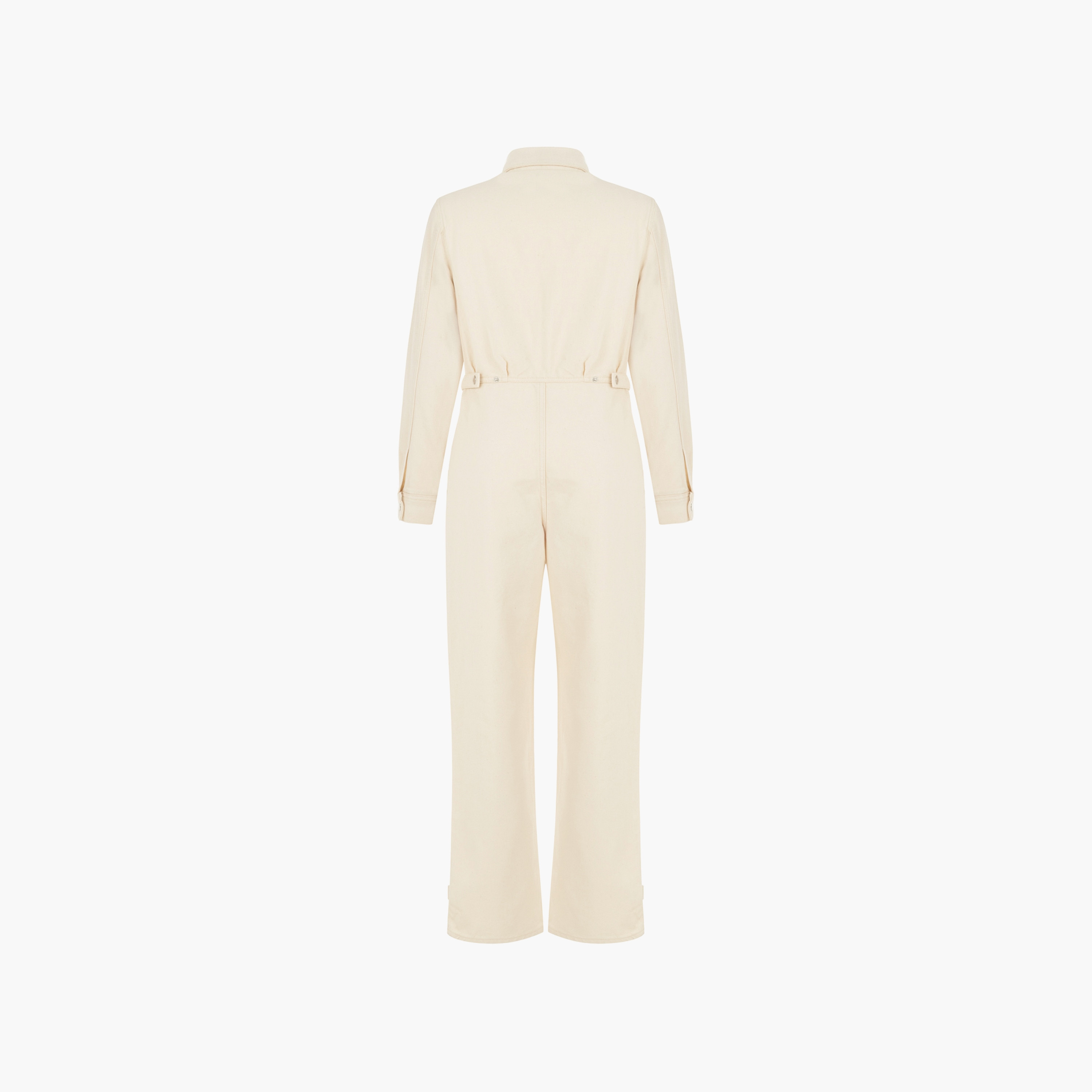جمبسوت نسائي كريمي بأكمام مكشوفة وياقة منسدلة من نوكتيرن-women-clothing-jumpsuits-image-5