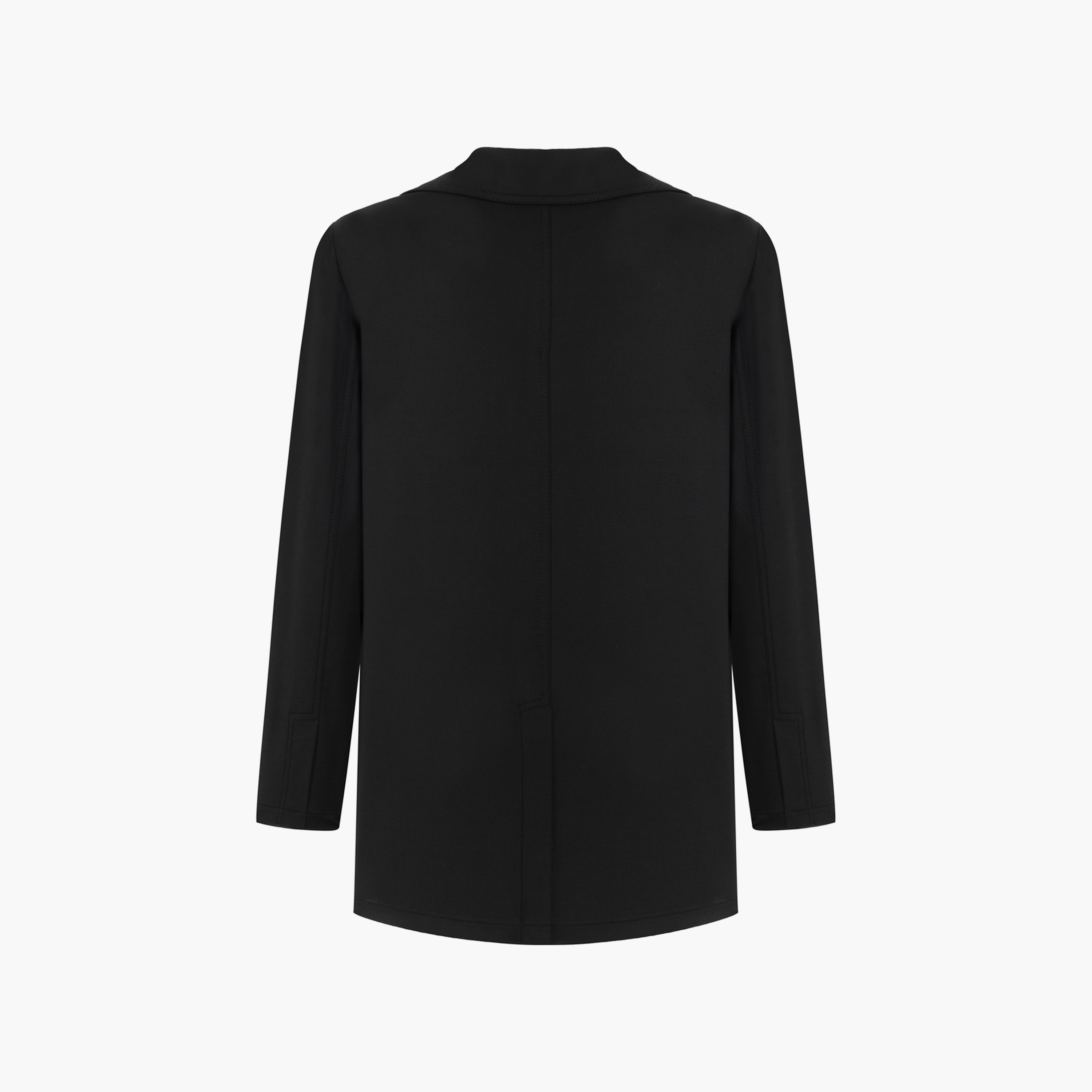 Nocturne Notch Collar Black Women's Blazer-women-clothing-coatsandjackets-blazers-image-6