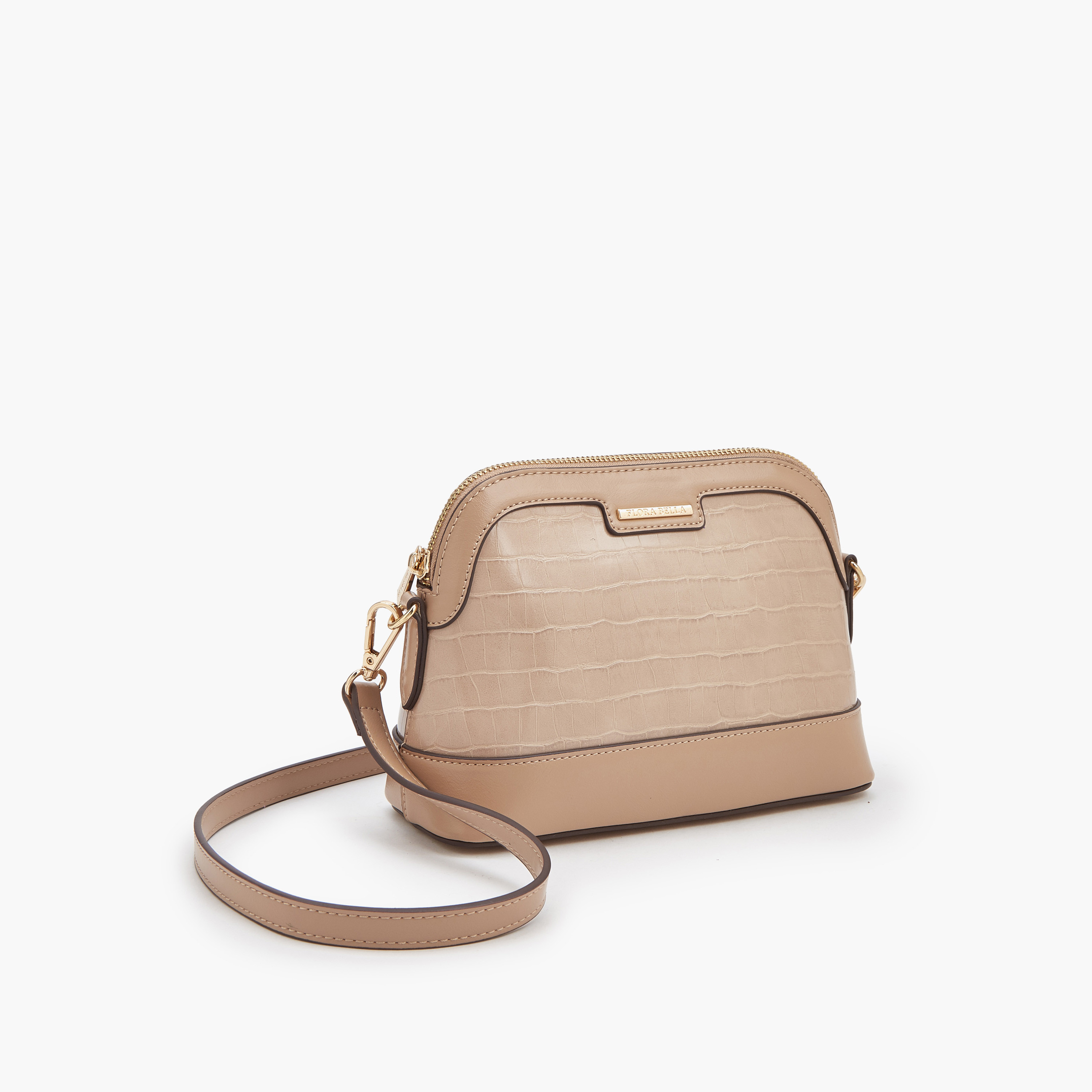 شنطة كروس بودي بارزة الملمس بحزام قابل للفصل من فلورا بيلا-women-bagsandwallets-handbags-image-5