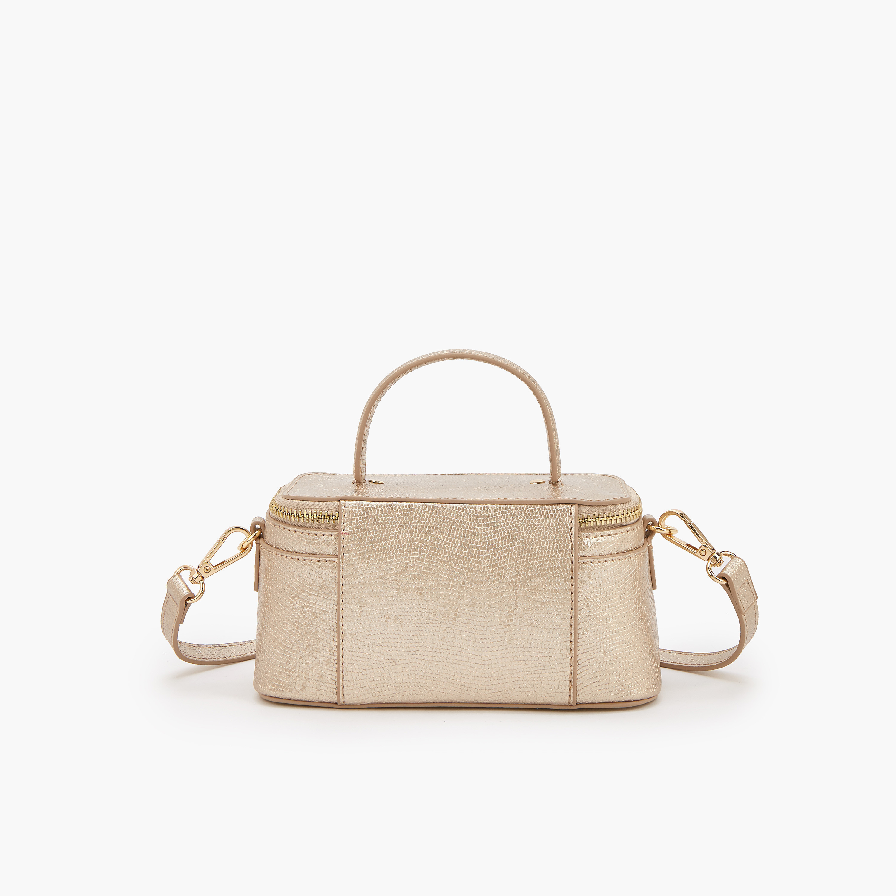 شنطة ساتشل بارزة الملمس بحزام قابل للفصل من فلورا بيلا-women-bagsandwallets-handbags-image-5