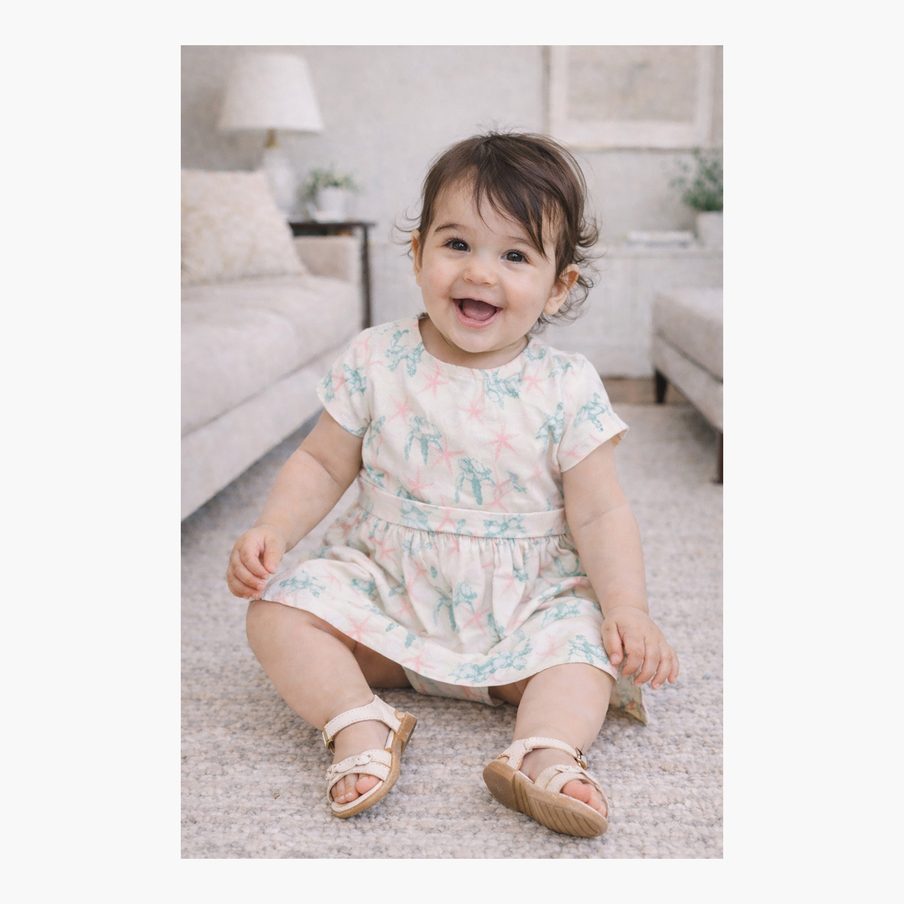 Dirkje Turtle & Starfish Print Tie-Front Dress-girls-clothing-dressesandjumpsuits-image-3