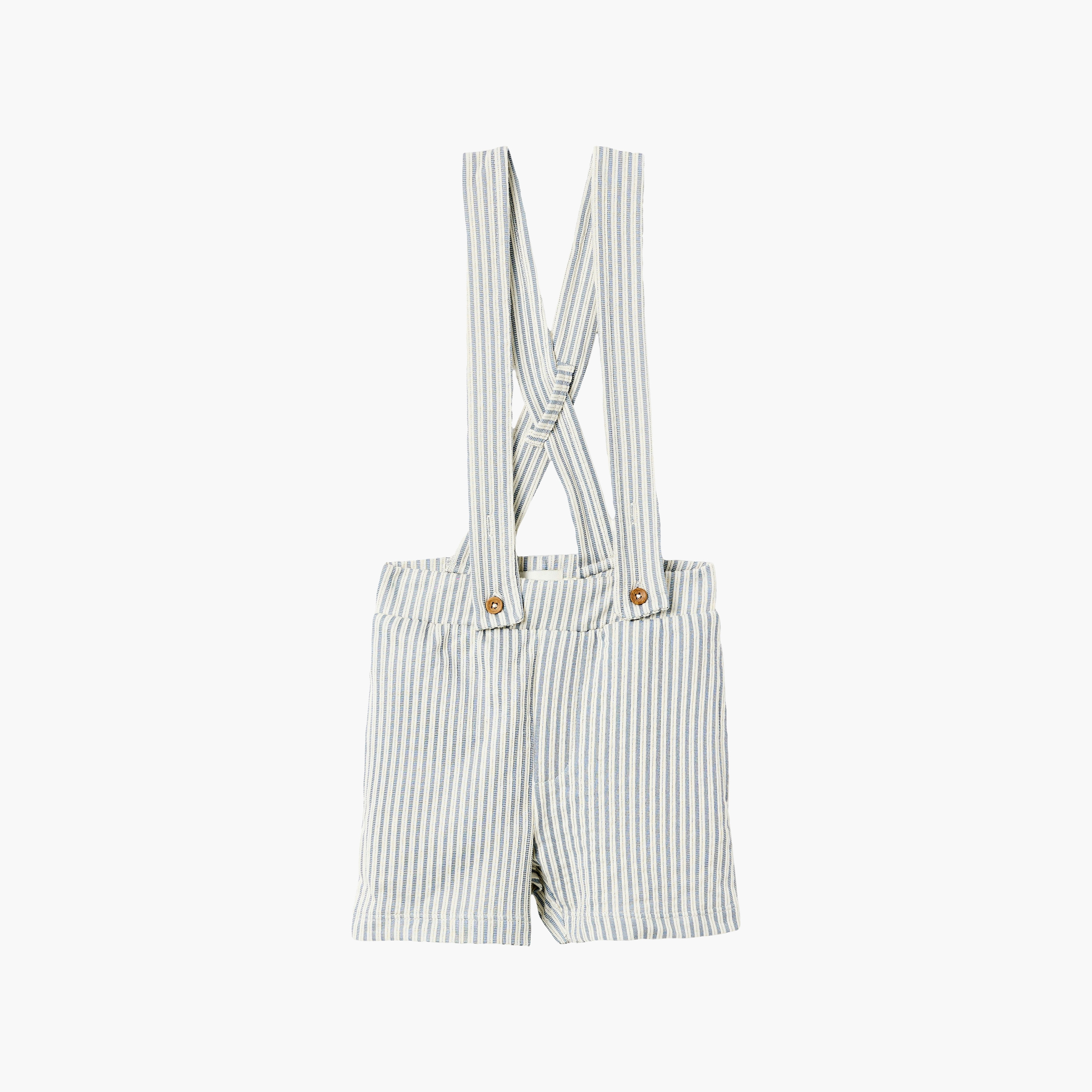 Dirkje Seaside Stripes Cream Polo & Pin-Stripe Suspender Short Set-boys-clothing-setsandcoords-image-2