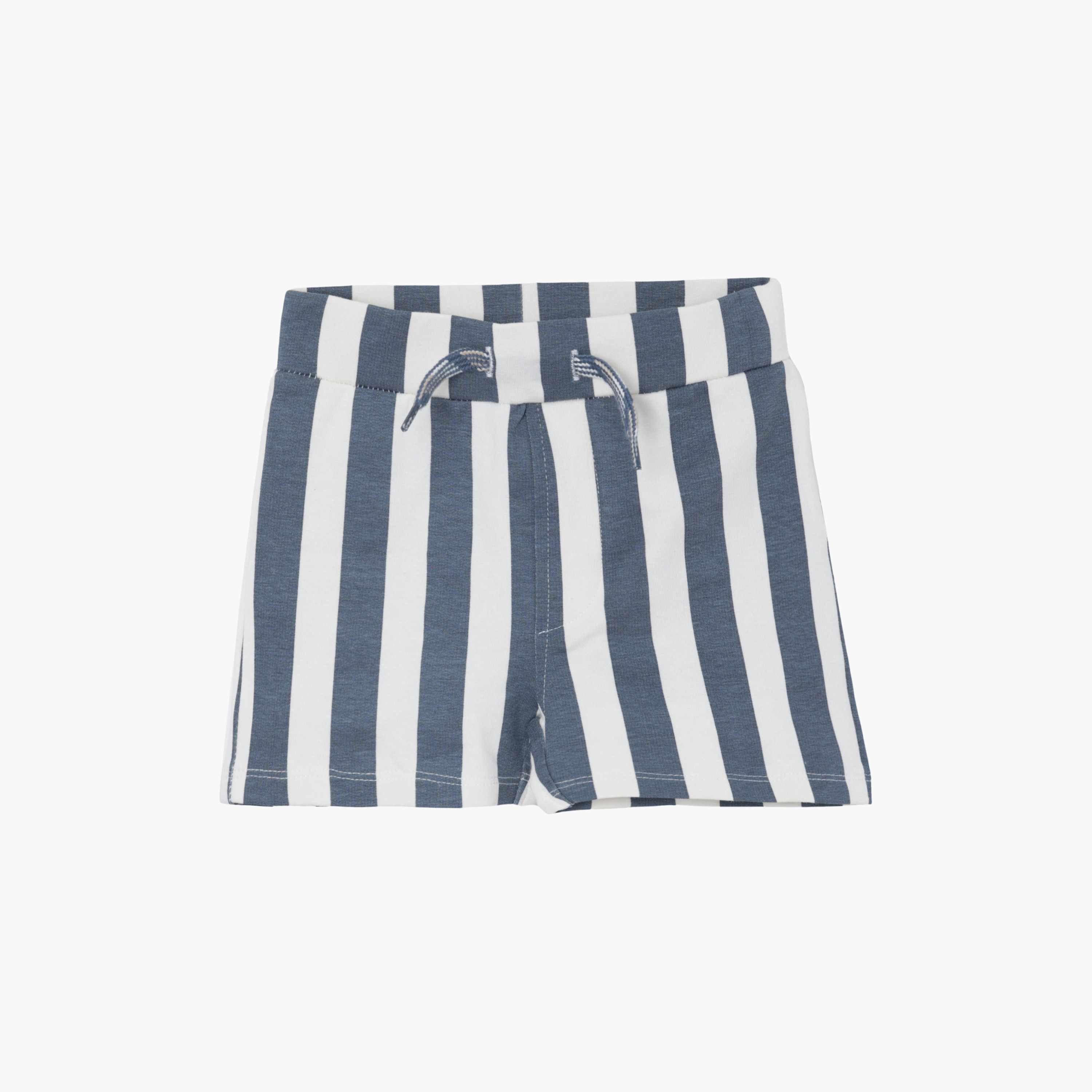 طقم تيشيرت هودي بأكمام نصفية بطبعة كوزي دينو وشورت مخطط من فيكتور أند جين-baby-boys-clothing-setsandcoords-image-8