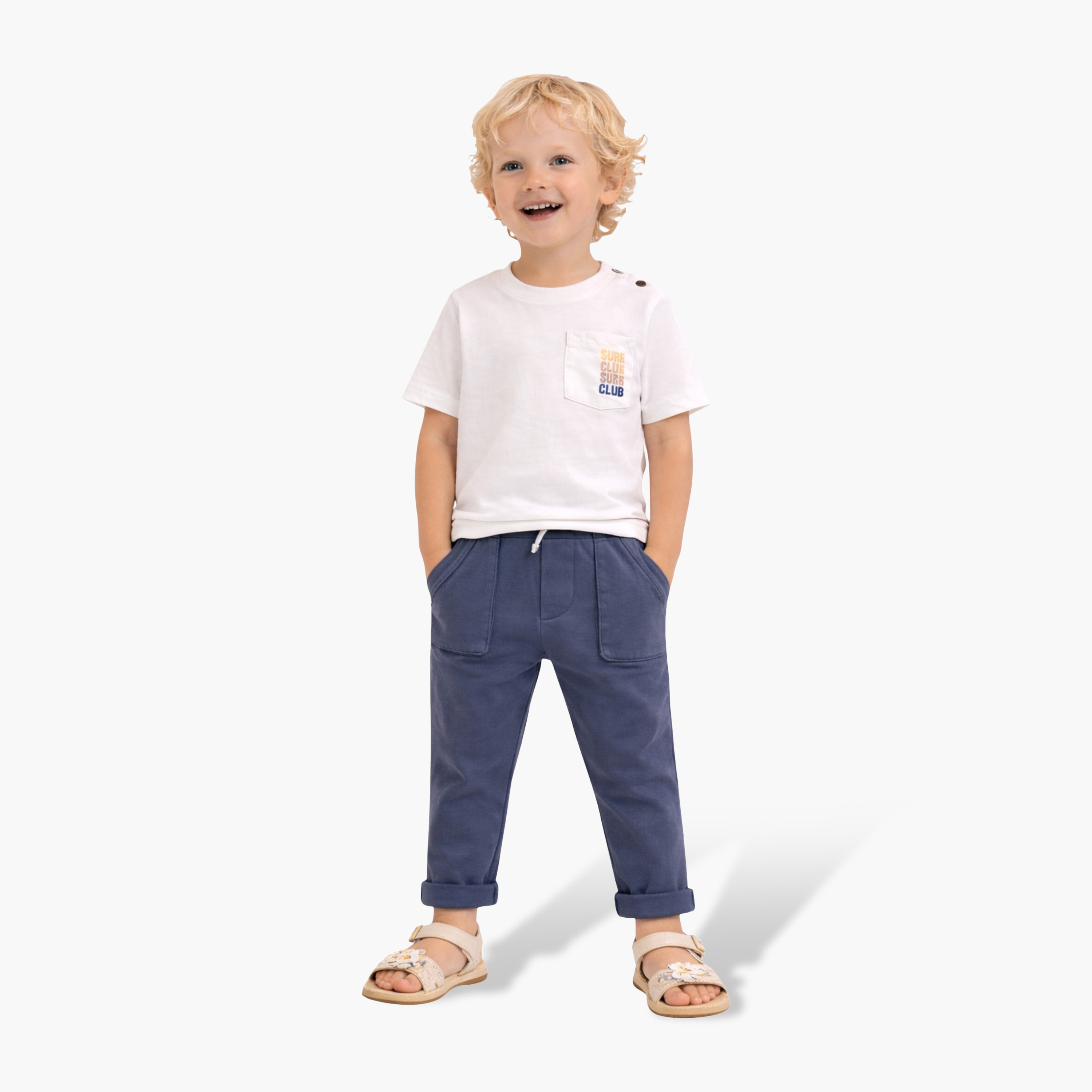 Dirkje Sunshine Surf Club Graphic Tee & Moto-Pocket Joggers Set-boys-clothing-setsandcoords-image-1