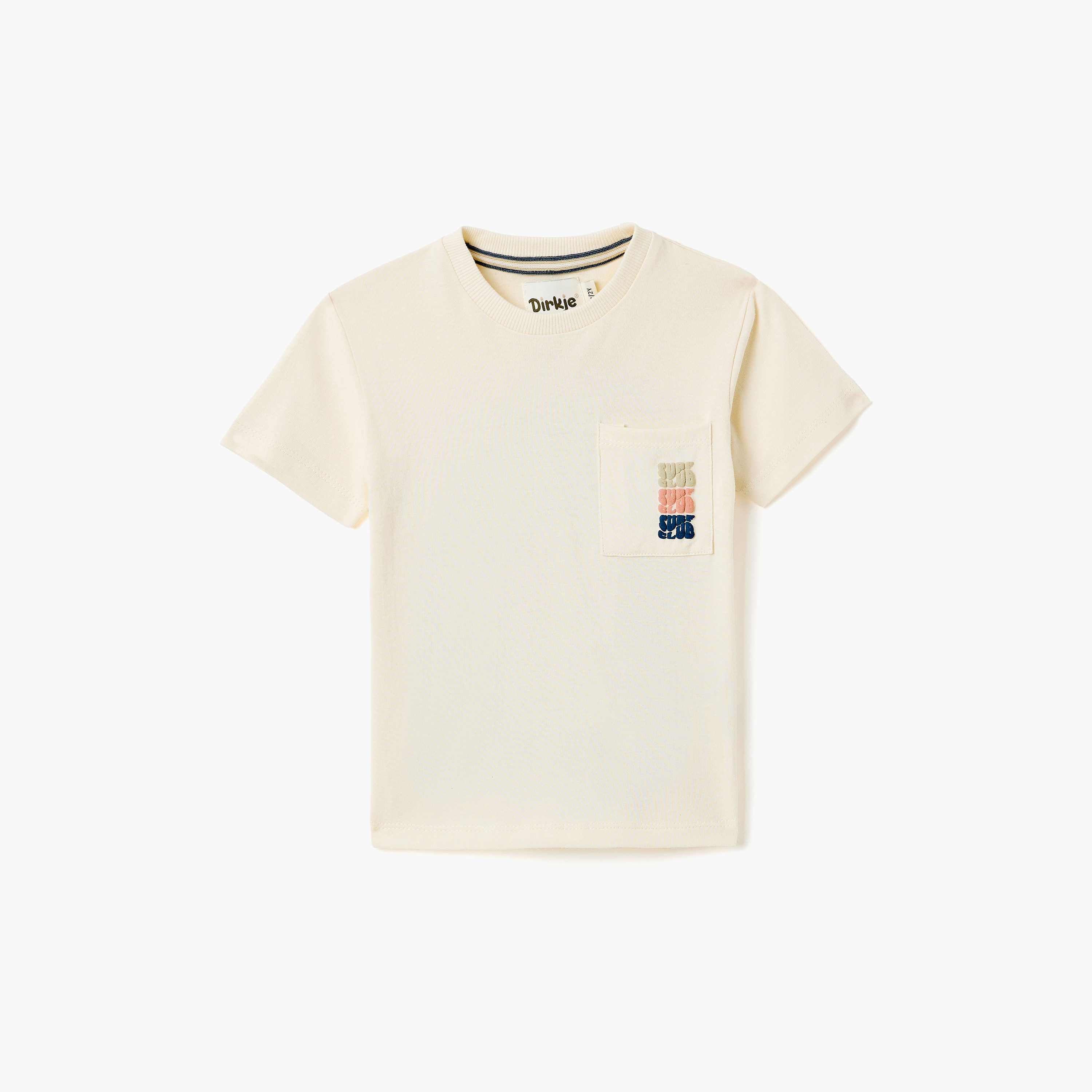 طقم تي شيرت "Sunshine Surf Club" وبنطلون رياضي بجيوب "موتو" من ديركجي-boys-clothing-setsandcoords-image-9