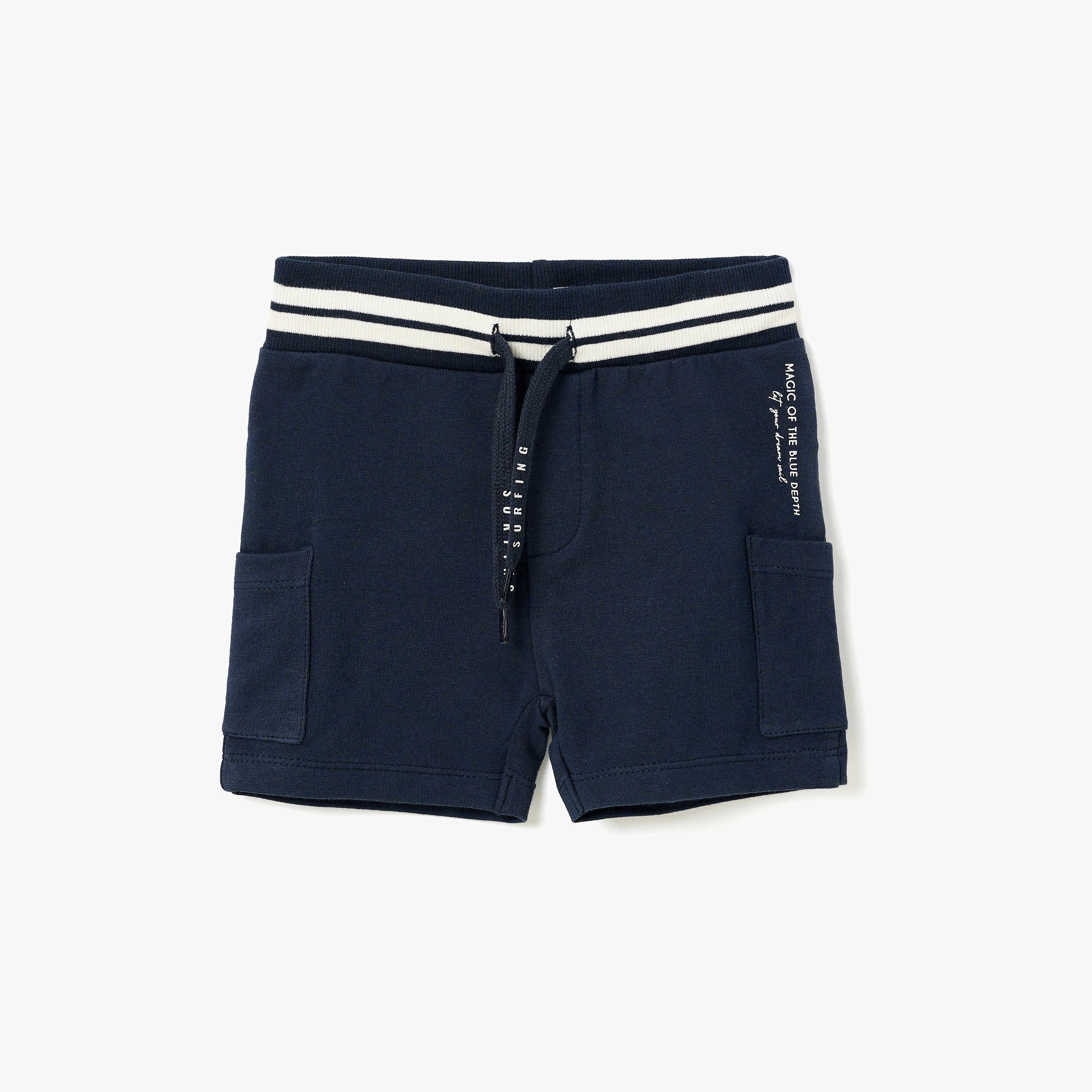 Dirkje ropical Wheels Cotton Tee & Striped-Waistband Shorts Set-boys-clothing-setsandcoords-image-4