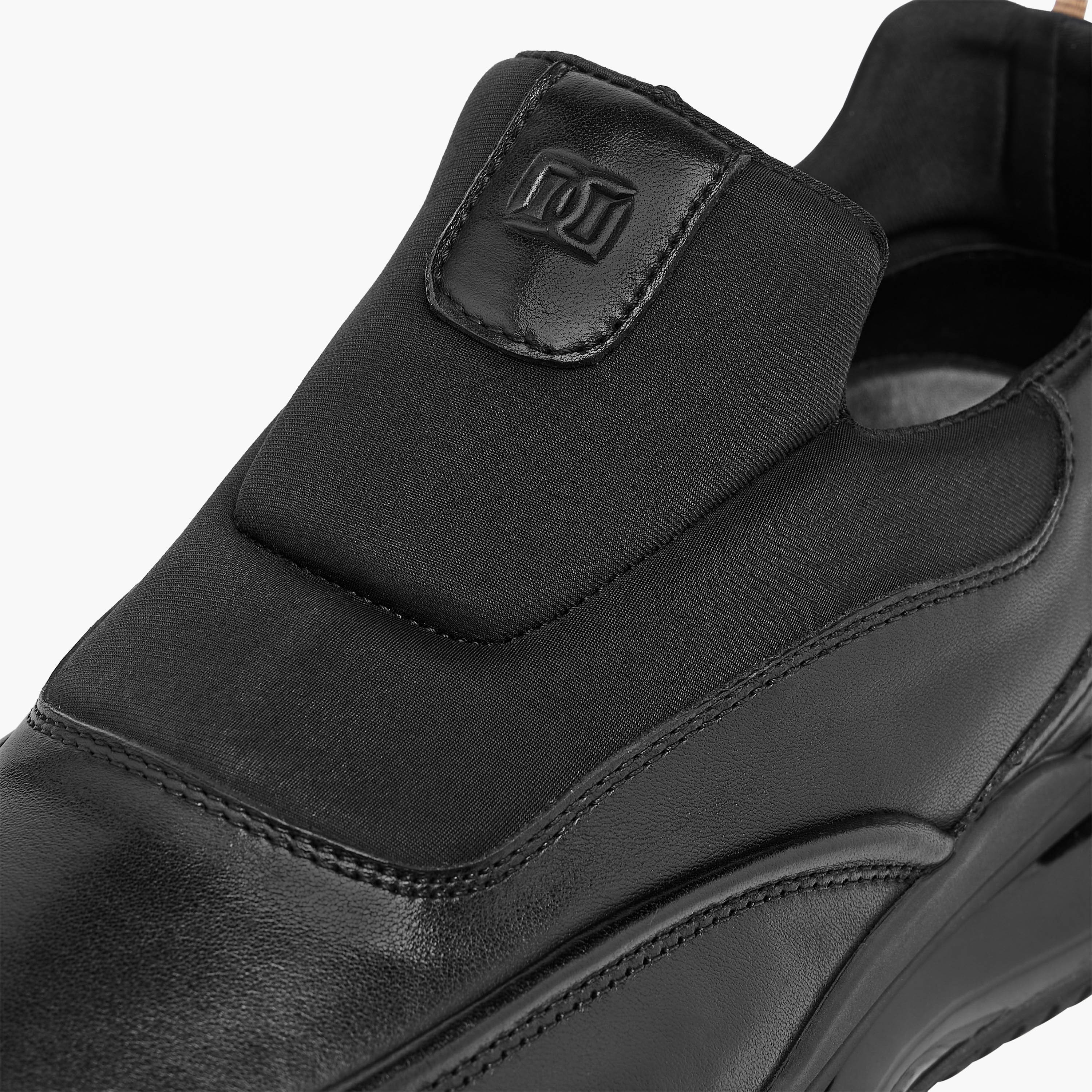Duchini Men's Leather Logo Embossed Slip-On Loafers-men-shoes-loafersandmoccasins-image-4