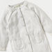 Juniors Solid Romper with Long Sleeves and Pocket-Sleepsuits-thumbnail-1