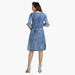 House of Napius Maternity Denim Dress with Balloon Sleeves-Dresses-thumbnail-1