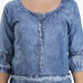 House of Napius Maternity Denim Dress with Balloon Sleeves-Dresses-thumbnail-2