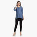 House of Napius Maternity Denim Tunic with Pearl Detail-Tops-thumbnail-3