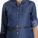House of Napius Maternity Denim Shirt Dress with Complete Placket-Dresses-thumbnail-3