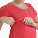 House of Napius Maternity Printed Feeding T-shirt and Pyjama Set-Nightwear-thumbnail-3