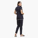 House of Napius Maternity Chequered Shirt and Pyjama Set-Nightwear-thumbnail-1