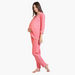 House of Napius Maternity Chequered Shirt and Pyjama Set-Nightwear-thumbnail-2