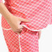 House of Napius Maternity Chequered Shirt and Pyjama Set-Nightwear-thumbnail-3