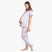House of Napius Maternity Printed Shirt and Pyjama Set-Nightwear-thumbnail-2