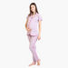 House of Napius Maternity Printed Shirt and Pyjama Set-Nightwear-thumbnail-0