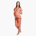 House of Napius Maternity Printed Shirt and Pyjama Set-Nightwear-thumbnail-2