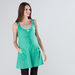 House of Napius Maternity Printed Sleeveless Tunic with Button Detail-Tops-thumbnail-1