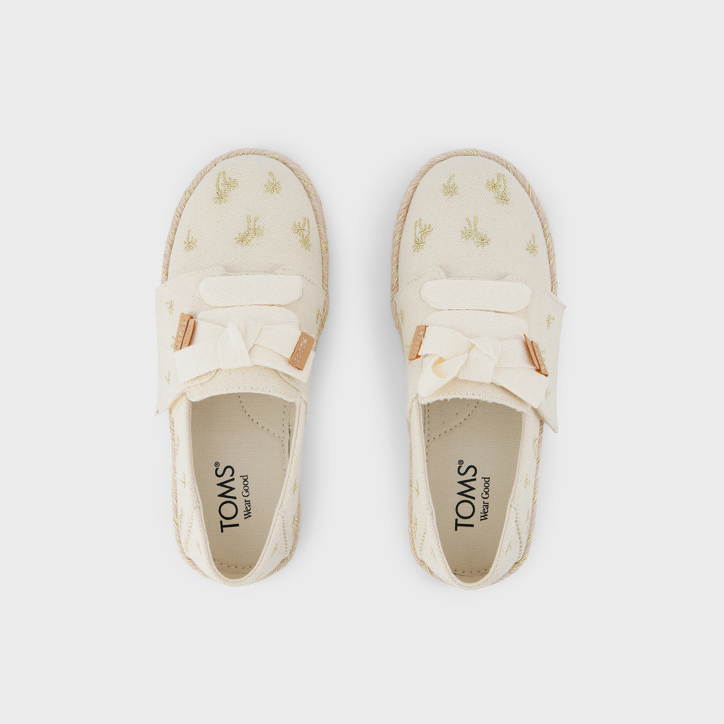 تومز - حذاء إسبادريل نات إم تي إل سي للبنات سهل الارتداء | NAT-MTLC-EMB-PALM-TR-YT-CARLUP-girls-shoes-loafers-image-4