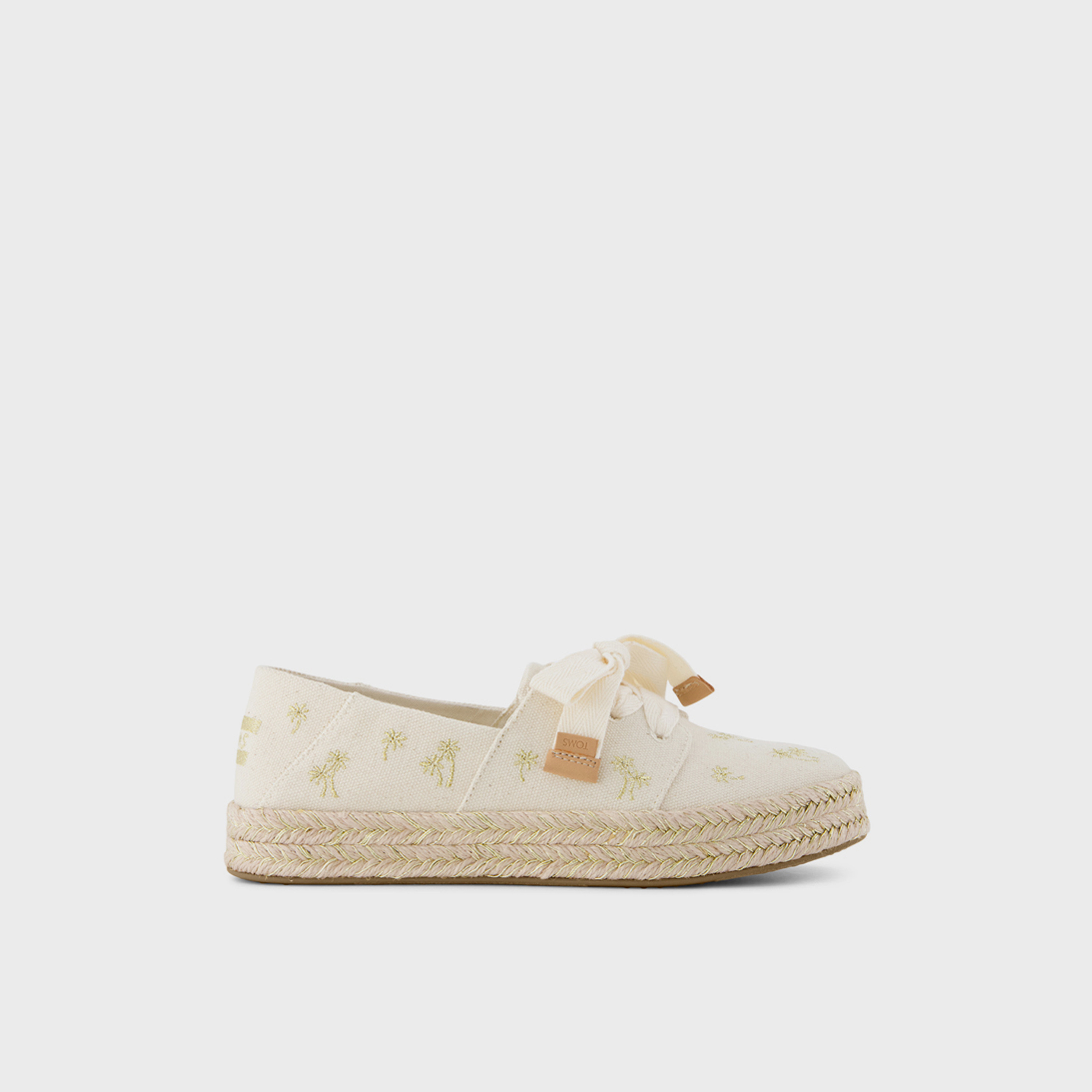 Toms Women's Slip-On Natural Undyed Flatform Espadrilles | NAT-UNDYD-EMBR-PALM-TRE-WM-CAR-women-shoes-flats-espadrilles-image-3