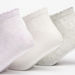 Set of 3 - Textured Ankle Length Socks-Girl%27s Socks & Tights-thumbnailMobile-1