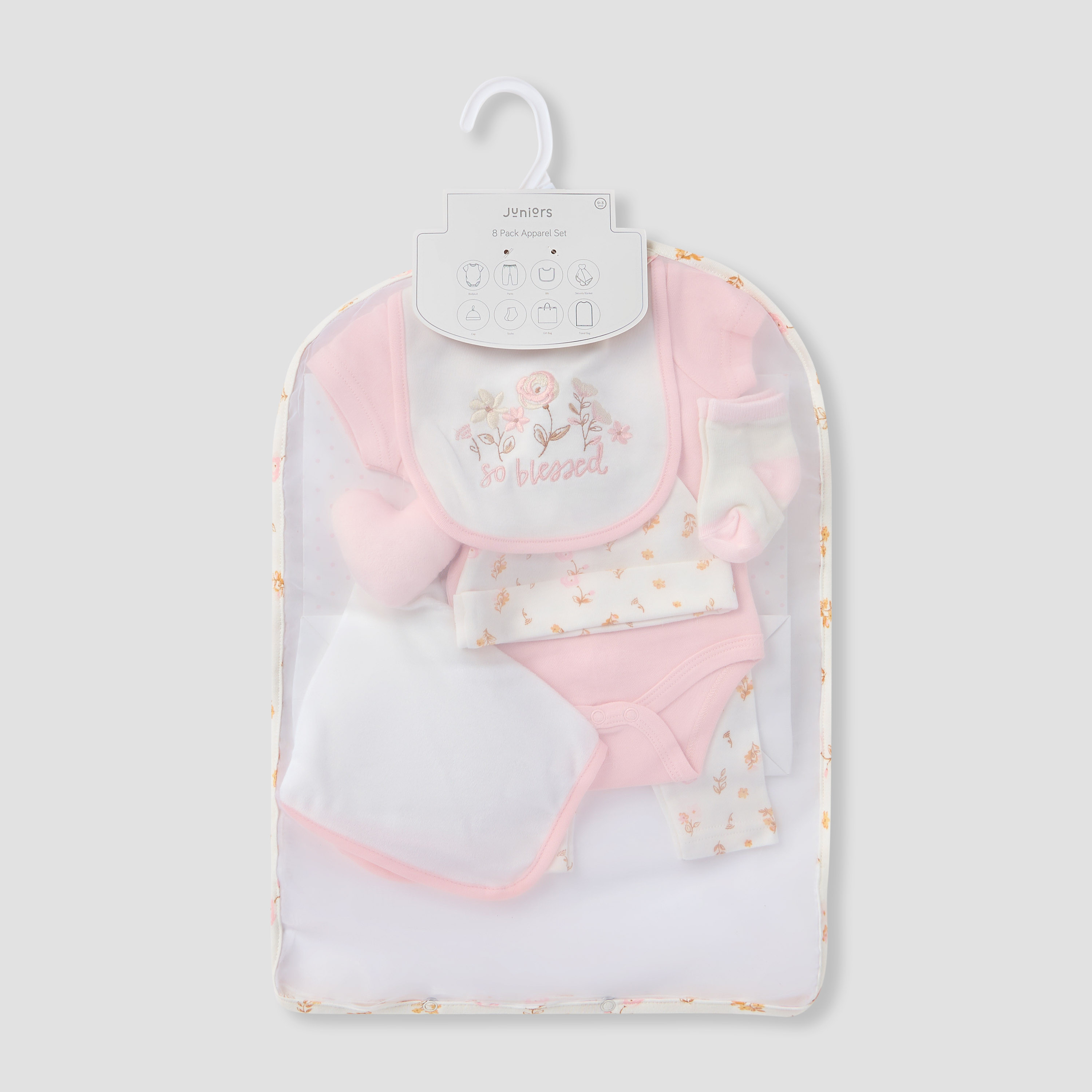 Juniors 8-Piece Printed Clothing Gift Set-baby-girls-clothing-setsandcoords-image-2