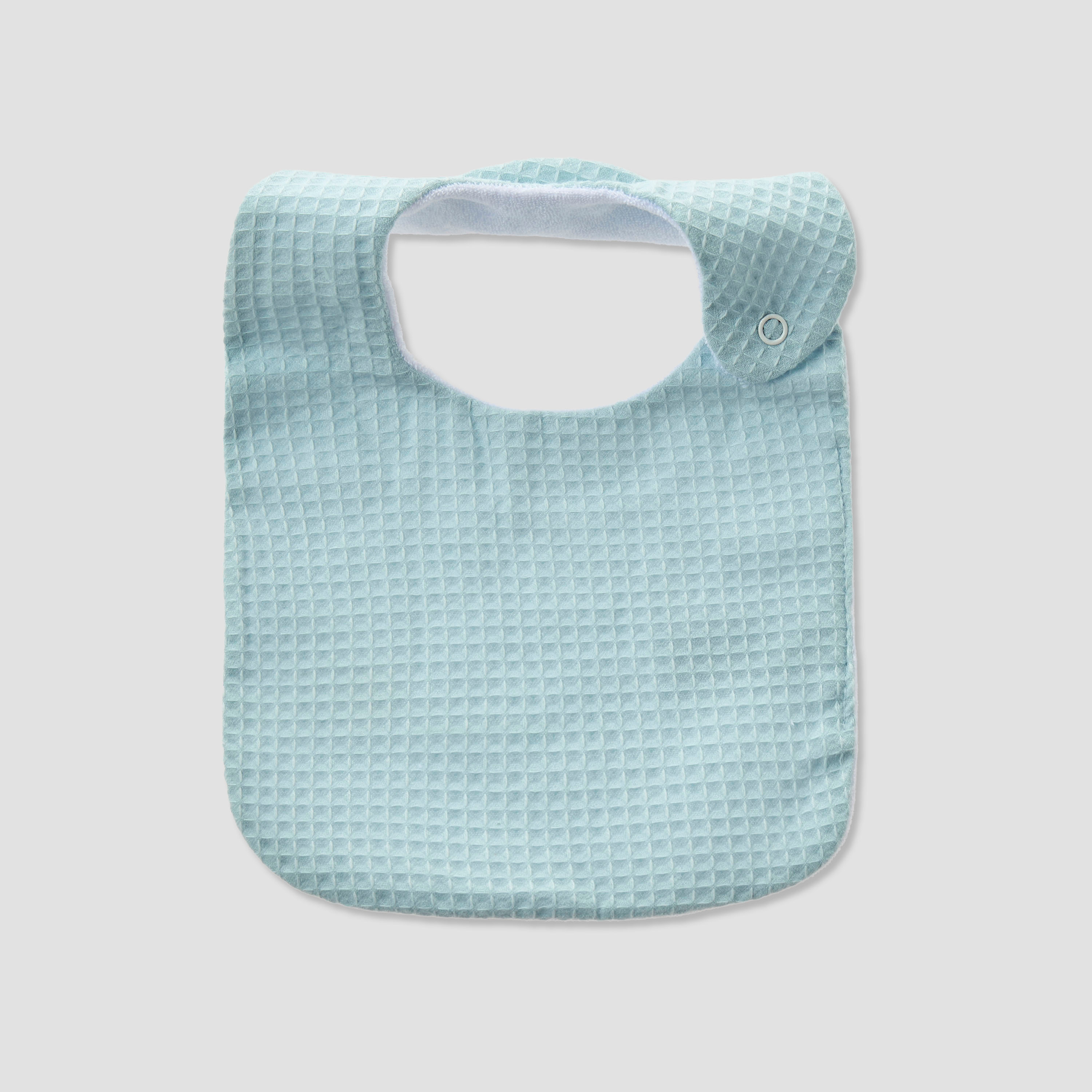 Pack of 2 Juniors Baby Bib with Snap Button Closure-baby-feeding-bibs-image-2