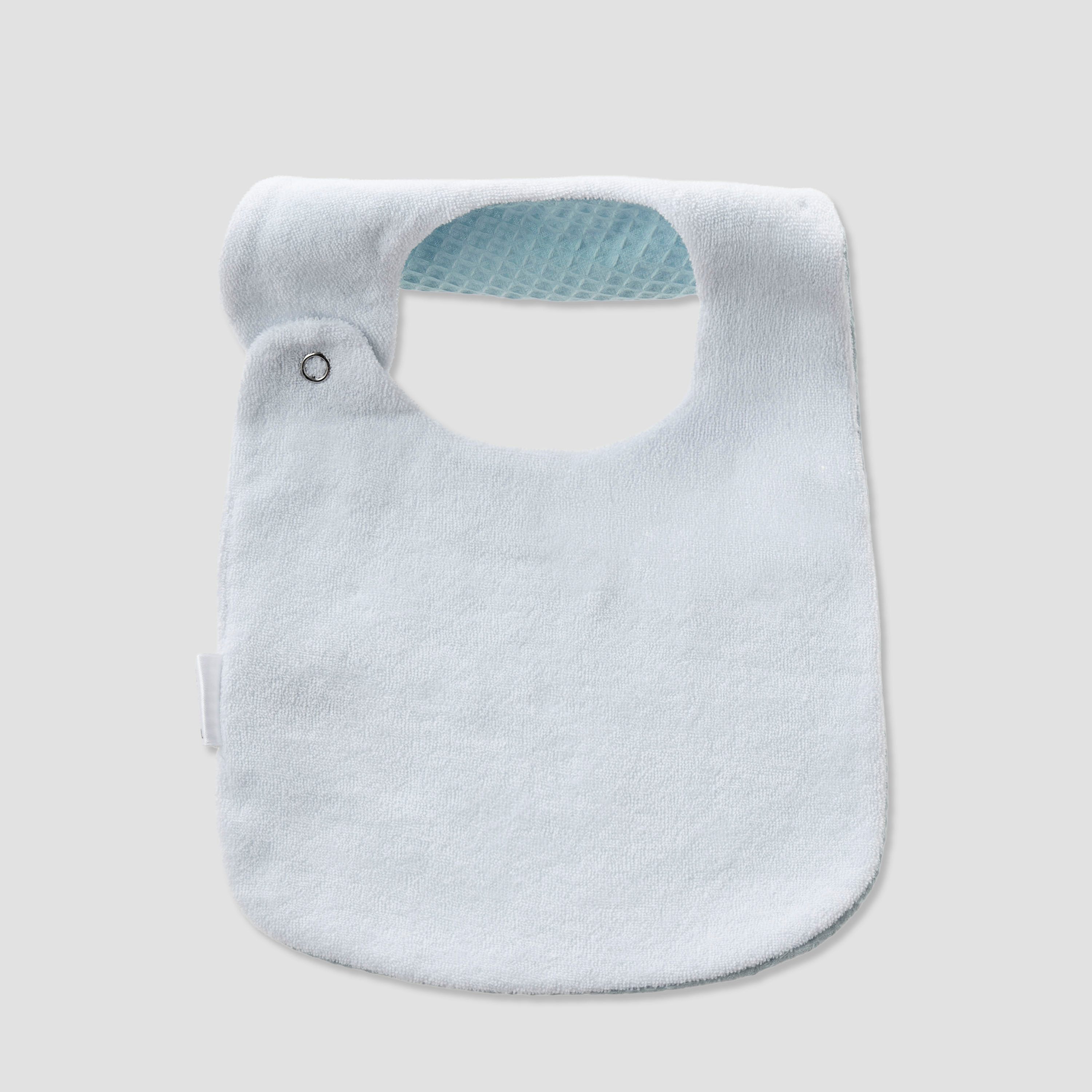 Pack of 2 Juniors Baby Bib with Snap Button Closure-baby-feeding-bibs-image-4