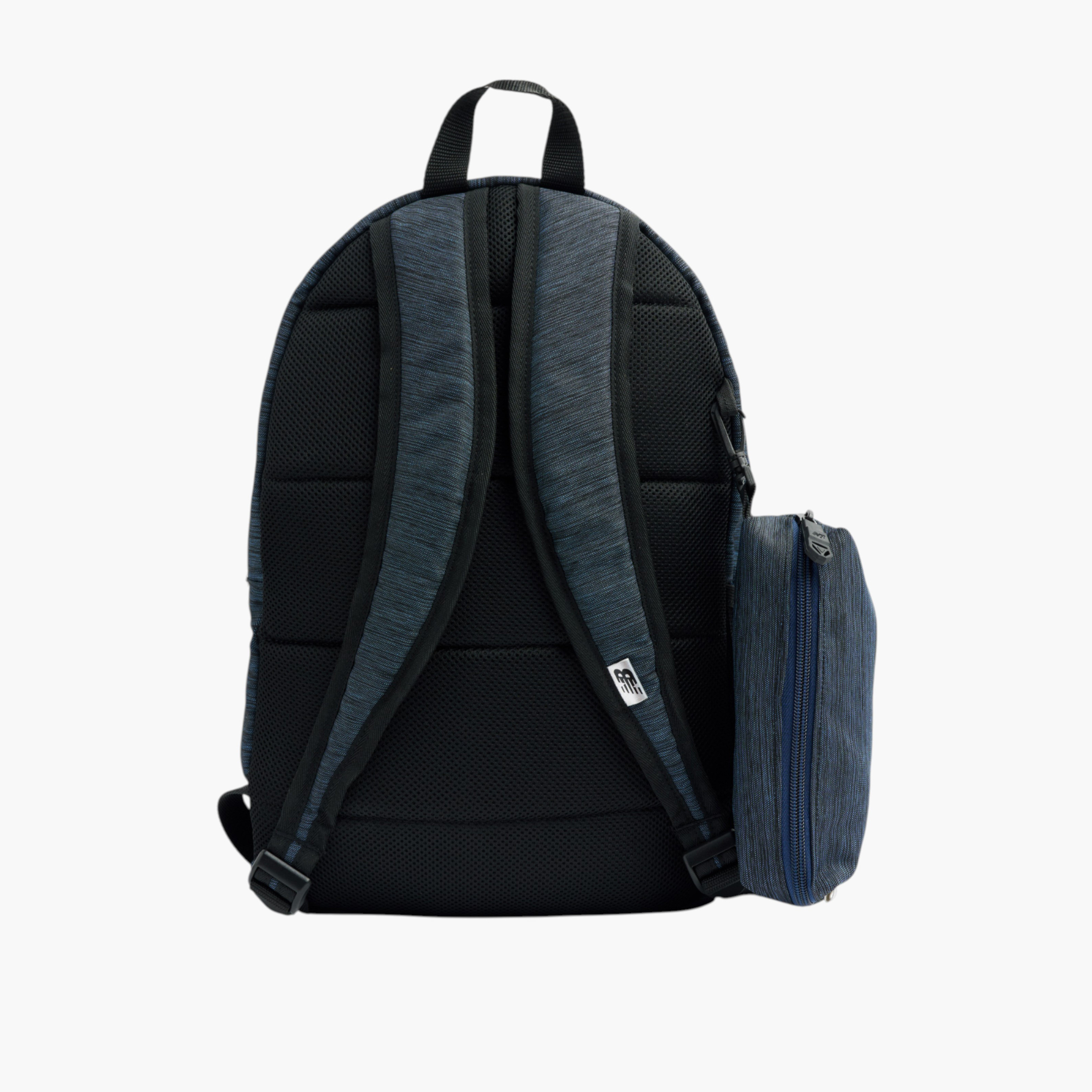 New Balance Logo Print School Backpack with Zip Closure and Pencil Pouch - 14x28x43 cms-school-bagsandbackpacks-backpacks-image-4