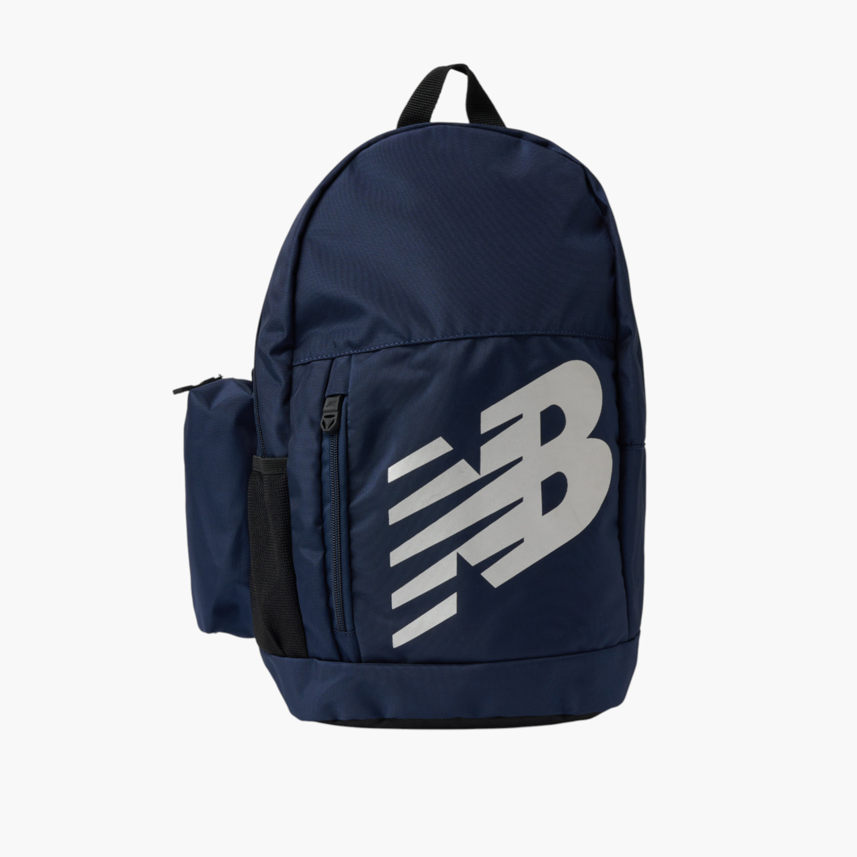 New Balance Logo Print School Backpack with Pencil Pouch - 14x28x43 cm-school-bagsandbackpacks-backpacks-image-1