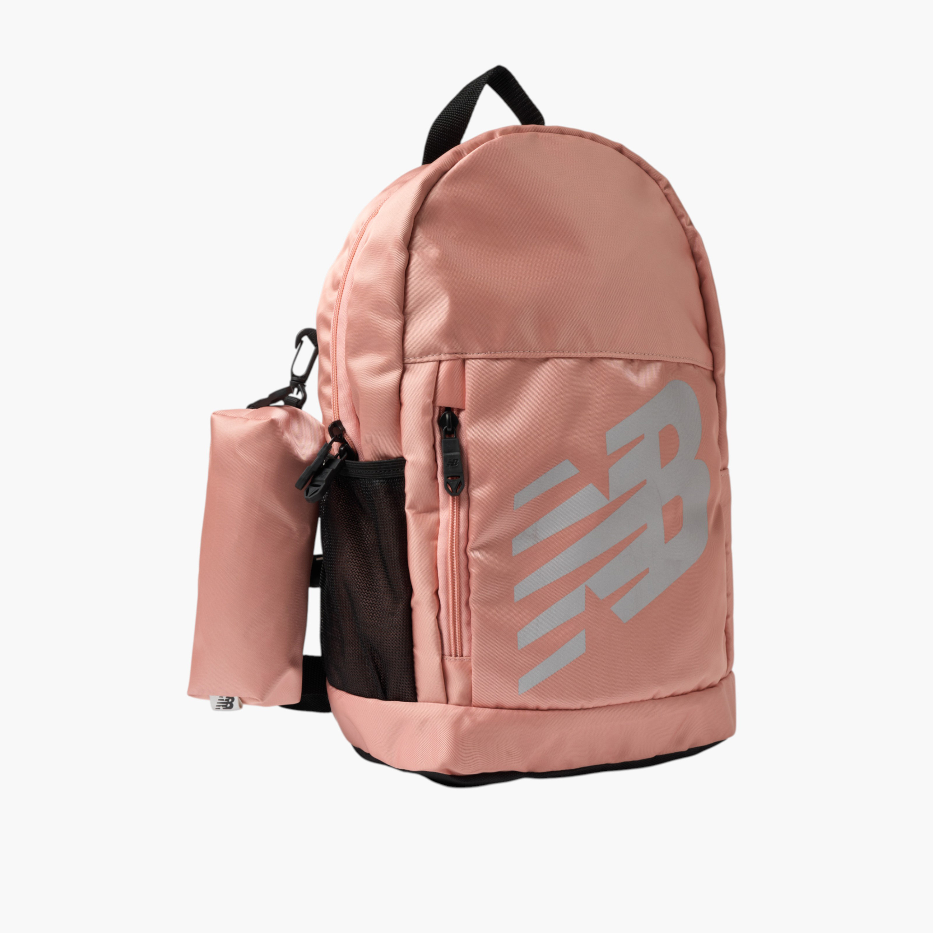 New Balance Logo Print School Backpack with Pencil Pouch - 14x28x43 cm-school-bagsandbackpacks-backpacks-image-1