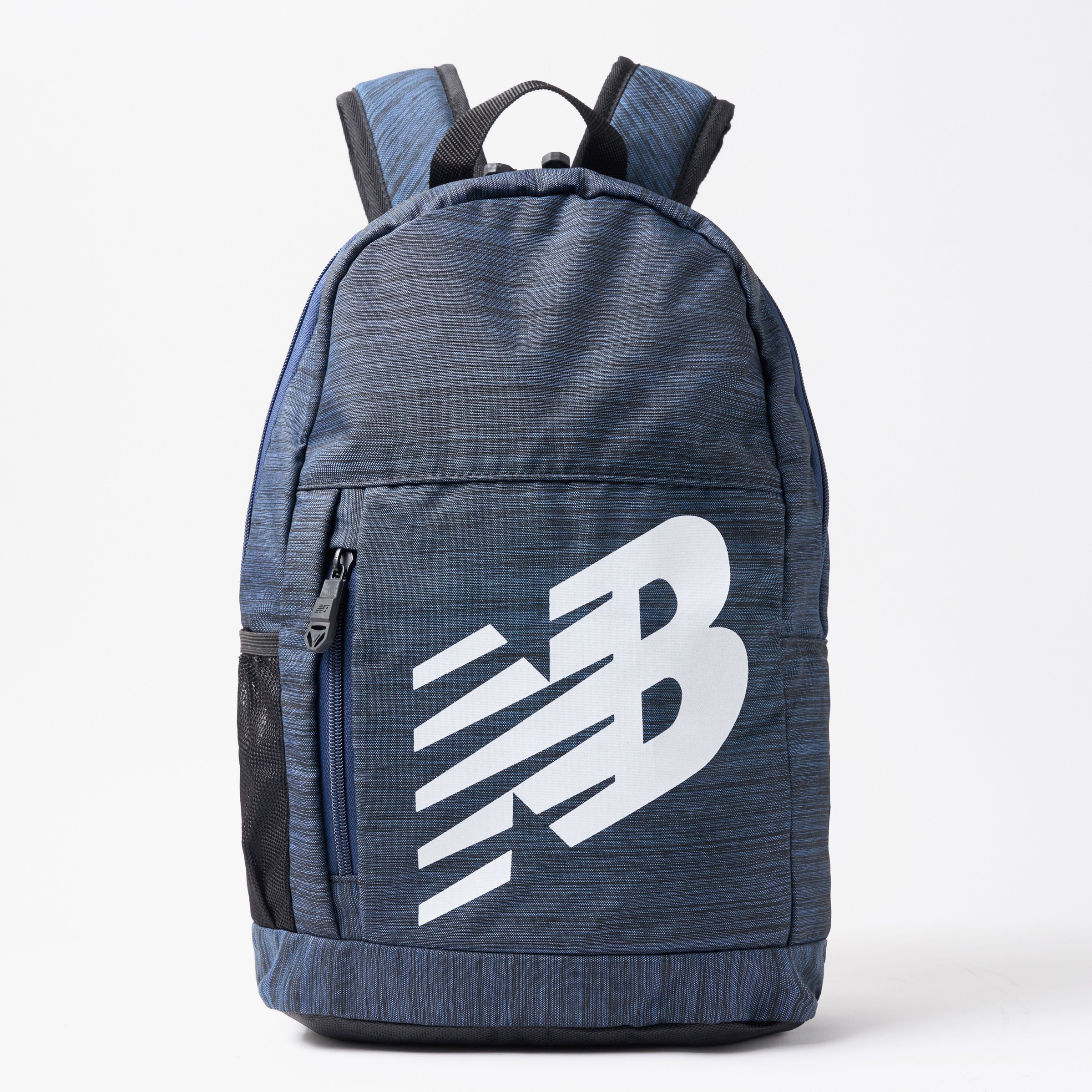 New Balance Logo Print School Backpack with Adjustable Straps and Zip Closure - 14x28x43 cm-school-bagsandbackpacks-backpacks-image-1