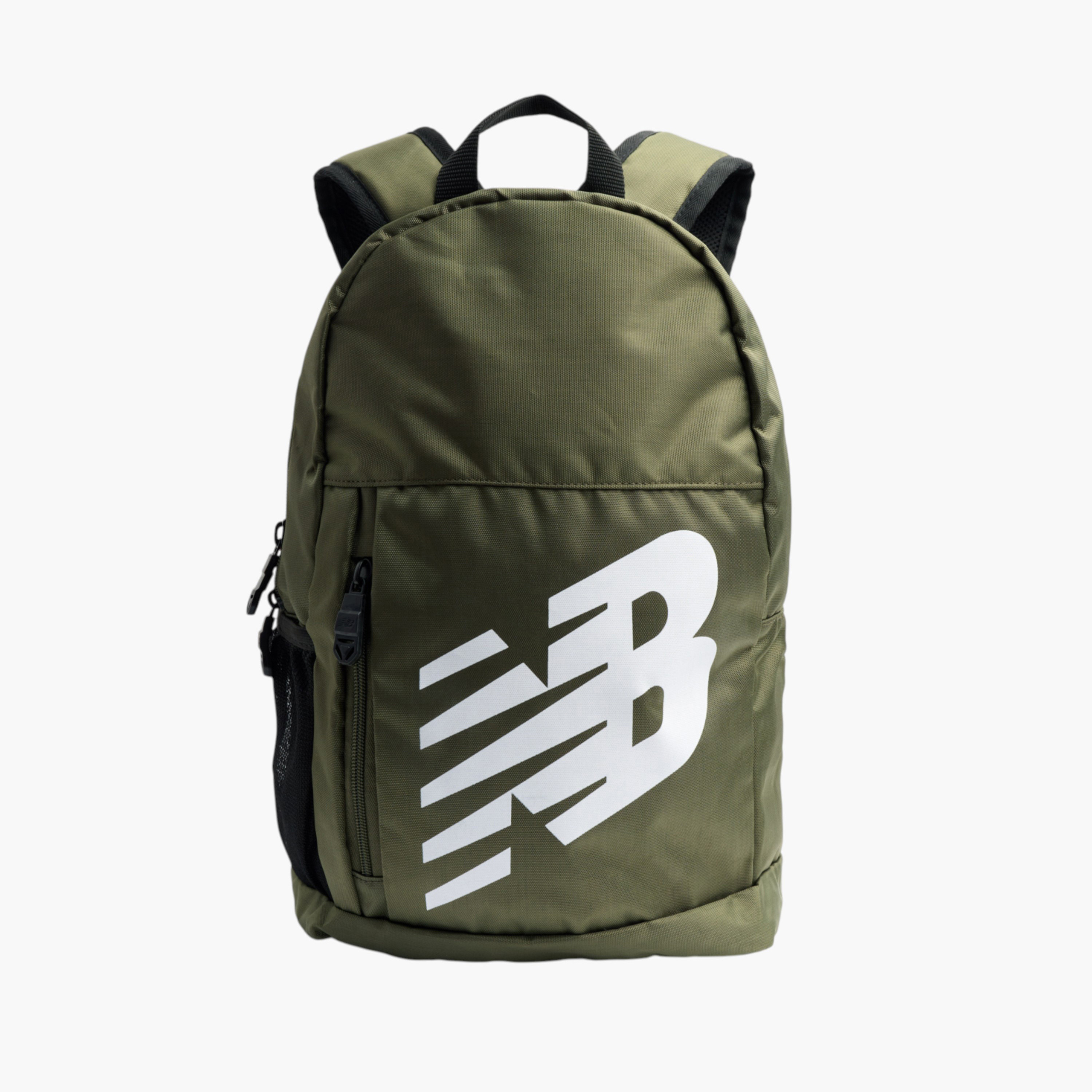 شنطة ظهر مدرسية بطبعات شعار وأحزمة كتف قابلة للتعديل من نيو بالانس - 14x28x43 سم-school-bagsandbackpacks-backpacks-image-1