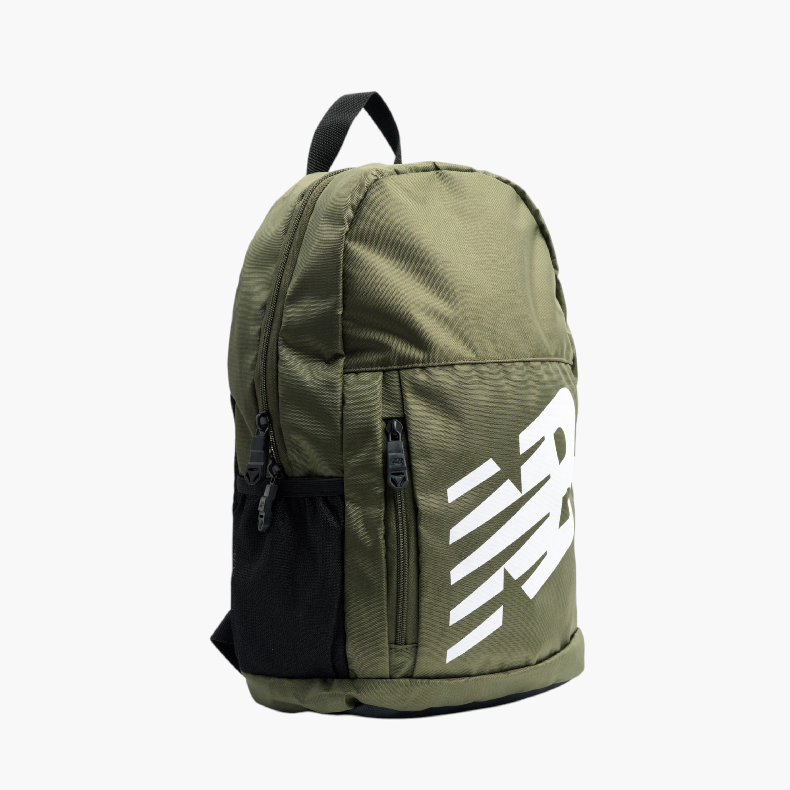 شنطة ظهر مدرسية بطبعات شعار وأحزمة كتف قابلة للتعديل من نيو بالانس - 14x28x43 سم-school-bagsandbackpacks-backpacks-image-3